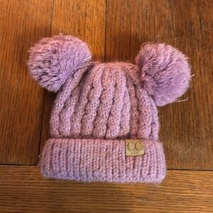 CC Kids Double Pom Beanie Baby/Toddler/Kid